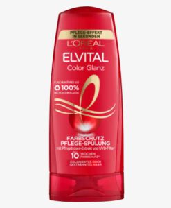 Dầu xả Loreal Elvital Color Glanz cho tóc nhuộm, 200 ml