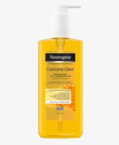 Gel rửa mặt tẩy trang Neutrogena Curcuma Clear 3in1 tinh chất nghệ, 200ml