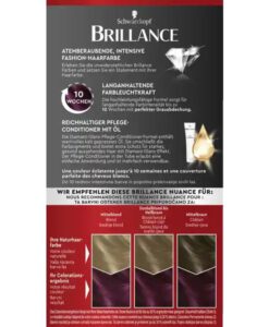 Thuốc nhuộm tóc Brillance Intensiv Color Creme 859 Violette Wildseide - màu tím lụa vilolet, 1 hộp