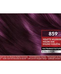 Thuốc nhuộm tóc Brillance Intensiv Color Creme 859 Violette Wildseide - màu tím lụa vilolet, 1 hộp