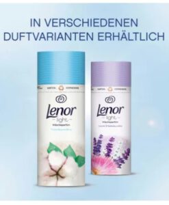 Viên xả vải khô Lenor Light Frische Baumwollblüte hoa bông nhẹ mát, 160g