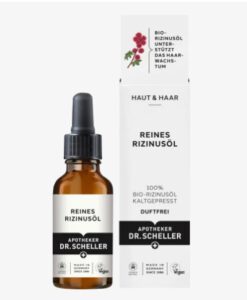 Dầu thầu dầu hữu cơ nguyên chất Dr. Scheller Reines Rizinusöl, 30 ml