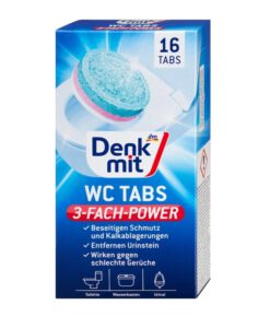 Viên thả vệ sinh bồn cầu Denkmit WC Tabs, 16 viên