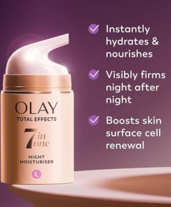 Kem dưỡng da ban đêm Olay Total Effects 7in1 Night Moisturiser chống lão hóa, 50ml