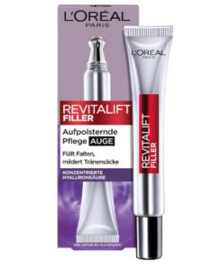 Kem dưỡng mắt Loreal Revitalift Filler AUGE chống lão hóa, giảm nếp nhăn, 15ml