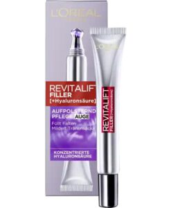 Kem dưỡng mắt Loreal Revitalift Filler AUGE chống lão hóa, giảm nếp nhăn, 15ml