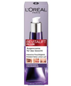 Kem dưỡng mắt Loreal Revitalift Filler Augencreme chống lão hóa, giảm nếp nhăn, 30ml