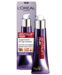 Kem dưỡng mắt Loreal Revitalift Filler Augencreme chống lão hóa, giảm nếp nhăn, 30ml