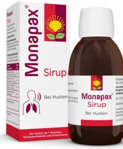 Siro ho Monapax Sirup trị ho, cắt và làm dịu cơn ho, 150ml