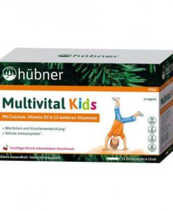 Siro Hubner Multivital Kids tăng đề kháng, tăng chiều cao, 15 gói