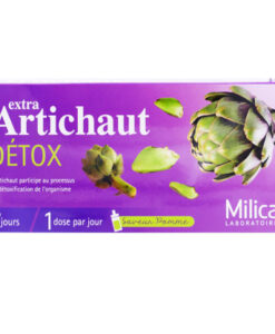 Chai uống Milical Extra Artichaut Detox thải độc gan, 7 ống x 10ml