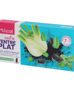 Chai uống Milical Extra Ventre Plat Detox thải độc ruột, giảm mỡ bụng, 7 ống x 10ml