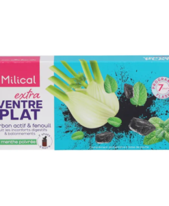 Chai uống Milical Extra Ventre Plat Detox thải độc ruột, giảm mỡ bụng, 7 ống x 10ml