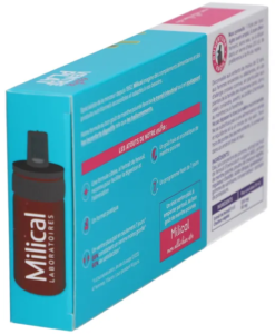 Chai uống Milical Extra Ventre Plat Detox thải độc ruột, giảm mỡ bụng, 7 ống x 10ml