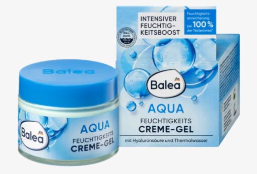 Kem dưỡng da Balea Aqua Creme-Gel cấp nước, dưỡng ẩm da, 50ml