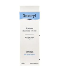 Kem nẻ Dexeryl Crème trị khô da, chàm dị ứng, 250g