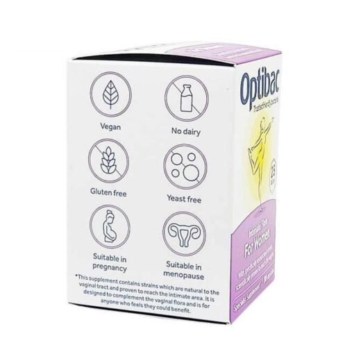 Men vi sinh Optibac For Women bổ sung lợi khuẩn cho nữ, 90 viên