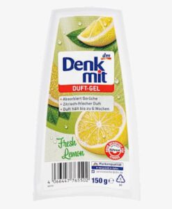 Sáp thơm phòng Denkmit Duft-Gel Fresh Lemon hương chanh, 150 g