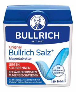 Viên uống Bullrich Salz Magentabletten chống ợ nóng, trào ngược dạ dày, 180 viên