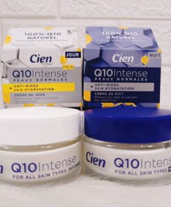 Bộ kem dưỡng ngày đêm Cien Q10 Intense chống lão hóa, giảm nếp nhăn, 1 bộ