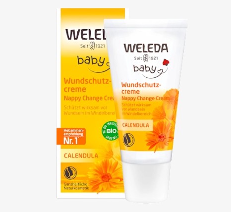 Kem chống hăm Weleda Calendula Babycreme, 30ml hàng xách tay Đức