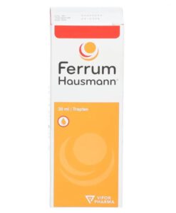 Sắt Ferrum Hausmann Tropfen dạng giọt cho trẻ sơ sinh và trẻ em, 30ml