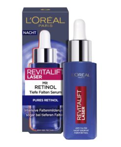 Serum Loreal Revitalift Laser Retinol Serum Nacht chống lão hóa, giảm nếp nhăn, săn chắc da, 30ml