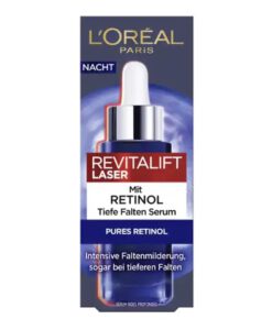 Serum Loreal Revitalift Laser Retinol Serum Nacht chống lão hóa, giảm nếp nhăn, săn chắc da, 30ml