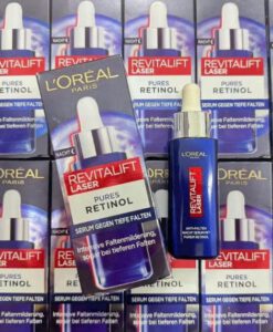 Serum Loreal Revitalift Laser Retinol Serum Nacht chống lão hóa, giảm nếp nhăn, săn chắc da, 30ml