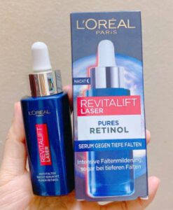 Serum Loreal Revitalift Laser Retinol Serum Nacht chống lão hóa, giảm nếp nhăn, săn chắc da, 30ml