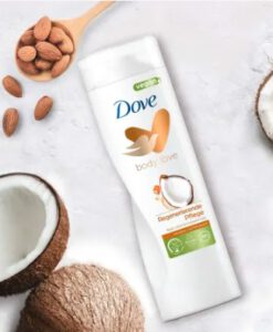 Sữa dưỡng thể Dove Body Love Regenerierende Pflege chiết xuất dừa và hạnh nhân, 400 ml