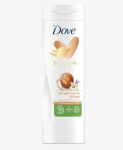 Sữa dưỡng thể Dove Body Love Verwöhnende Pflege hương vani và bơ hạt mỡ cho da khô, 400 ml