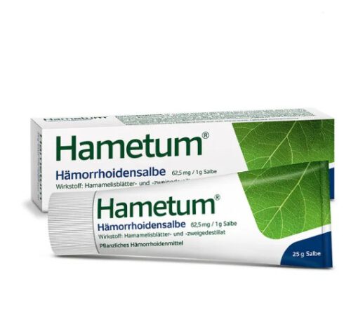 Thuốc mỡ bôi trĩ Hametum Hämorrhoidensalbe, 25g