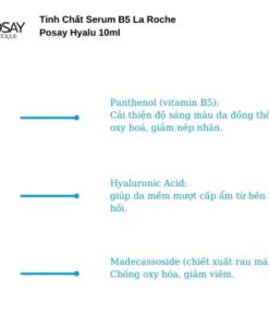 Tinh chất La Roche-Posay Hyalu B5 Serum phục hồi và tái tạo da, 10ml