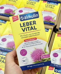 Viên uống bổ gan Zirkulin Leber-Vital Mariendistel Dragees, 30 viên