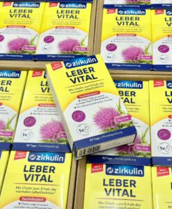 Viên uống bổ gan Zirkulin Leber-Vital Mariendistel Dragees, 30 viên