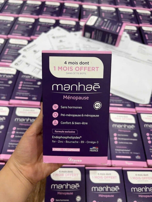 Viên uống Manhae Menopause cân bằng nội tiết tố nữ, 120 viên