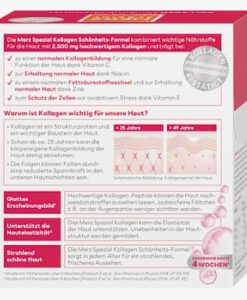 Collagen uống Merz Spezial Kollagen Schönheits-Formel làm đẹp, trẻ hóa làn da, 14x25ml