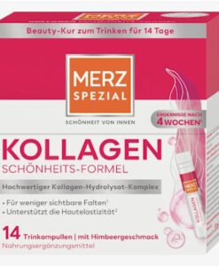 Collagen uống Merz Spezial Kollagen Schönheits-Formel làm đẹp, trẻ hóa làn da, 14x25ml