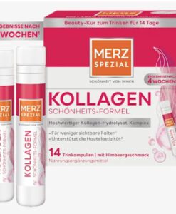 Collagen uống Merz Spezial Kollagen Schönheits-Formel làm đẹp, trẻ hóa làn da, 14x25ml