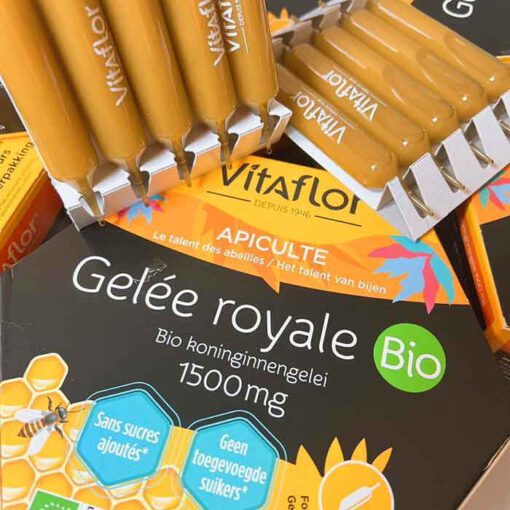 Sữa ong chúa Vitaflor Gelee Royale Bio 1500mg, 20 ống