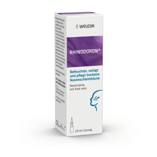 Thuốc xịt mũi Weleda Rhinodoron Nasenspray trị sổ mũi và khô mũi, 20ml