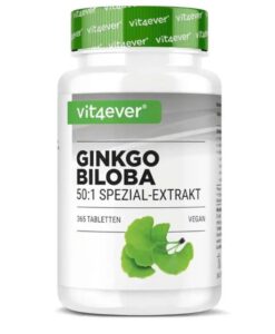 Viên uống bổ não Vit4ever Ginkgo Biloba 6000 mg, 365 viên