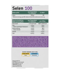 Viên uống altapharma Selen 100 hỗ trợ tuyến giáp và hệ miễn dịch, 60 viên