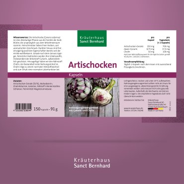 Viên uống bổ gan Sanct Bernhard Artischocken mát gan, thải độc, 150 viên Viên uống bổ gan Sanct Bernhard Artischocken mát gan, thải độc, 150 viên