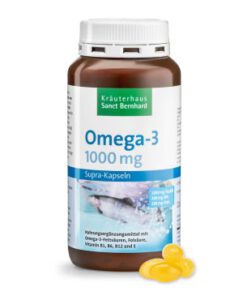 Viên uống dầu cá Sanct Bernhard Omega-3 supra-1000 mg, 120 viên