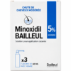 Xịt mọc tóc, chống rụng tóc Minoxidil Bailleul 5 %, 3 chai x 60ml