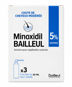 Xịt mọc tóc, chống rụng tóc Minoxidil Bailleul 5 %, 3 chai x 60ml