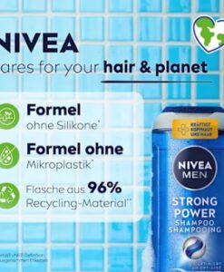 Dầu gội Nivea Men Strong Power, 250 ml