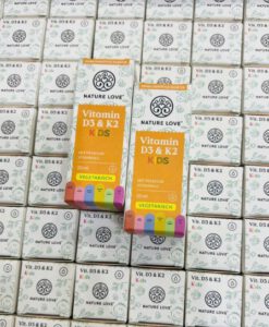 Vitamin D3 K2 Kids NATURE LOVE cho trẻ em, 20ml